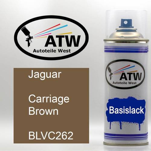 Jaguar, Carriage Brown, BLVC262: 400ml Sprühdose, von ATW Autoteile West.